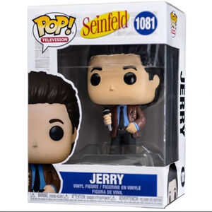 Funko Pop TV “Jerry” Seinfeld with Microphone-NIB (Stand-up)